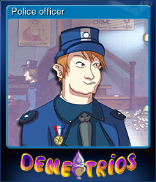 Series 1 - Card 5 of 9 - Police officer
