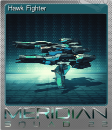 Series 1 - Card 7 of 8 - Hawk Fighter