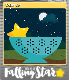 Series 1 - Card 2 of 6 - Colander