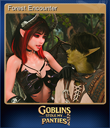 Series 1 - Card 4 of 5 - Forest Encounter