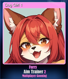 Series 1 - Card 8 of 15 - Dog Girl 1