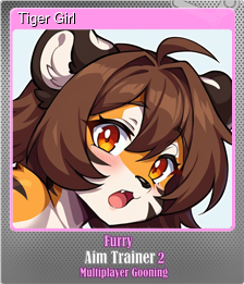 Series 1 - Card 10 of 15 - Tiger Girl