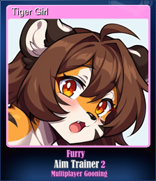 Series 1 - Card 10 of 15 - Tiger Girl