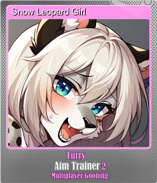 Series 1 - Card 11 of 15 - Snow Leopard Girl