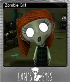 Series 1 - Card 4 of 7 - Zombie Girl