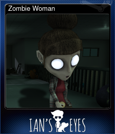 Series 1 - Card 1 of 7 - Zombie Woman