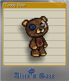 Series 1 - Card 4 of 7 - Teddy Bear