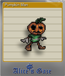 Series 1 - Card 2 of 7 - Pumpkin Man