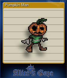Series 1 - Card 2 of 7 - Pumpkin Man