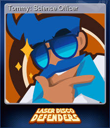 Series 1 - Card 4 of 6 - Tommy: Science Officer