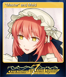 Series 1 - Card 8 of 8 - "Master" and Maid