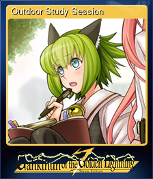 Series 1 - Card 1 of 8 - Outdoor Study Session