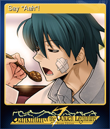 Series 1 - Card 4 of 8 - Say "Aah"!