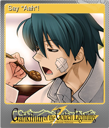 Series 1 - Card 4 of 8 - Say "Aah"!