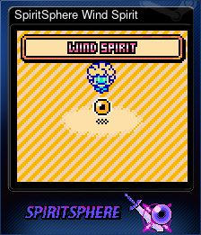 Series 1 - Card 9 of 11 - SpiritSphere Wind Spirit