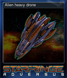 Series 1 - Card 13 of 14 - Alien heavy drone