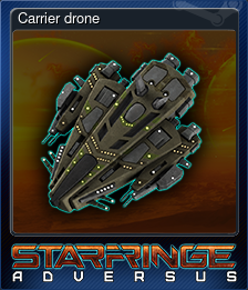 Series 1 - Card 5 of 14 - Carrier drone
