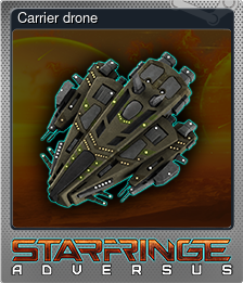 Series 1 - Card 5 of 14 - Carrier drone