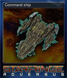 Series 1 - Card 10 of 14 - Command ship