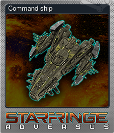 Series 1 - Card 10 of 14 - Command ship