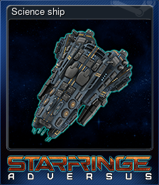 Series 1 - Card 3 of 14 - Science ship