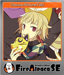 Series 1 - Card 4 of 6 - 悪戯狐たち(Itazura-KitsuneTati)