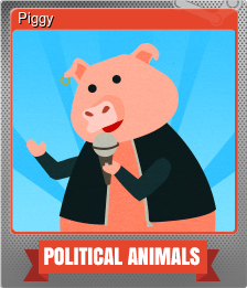 Series 1 - Card 8 of 12 - Piggy