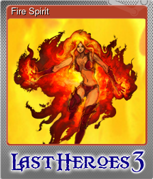 Series 1 - Card 1 of 5 - Fire Spirit