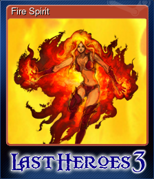 Series 1 - Card 1 of 5 - Fire Spirit