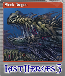 Series 1 - Card 5 of 5 - Black Dragon