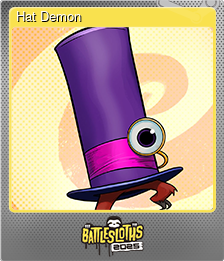Series 1 - Card 1 of 8 - Hat Demon