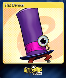 Series 1 - Card 1 of 8 - Hat Demon