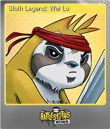 Series 1 - Card 5 of 8 - Sloth Legend: Wei Lo