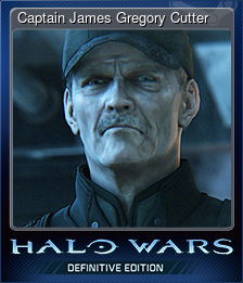Series 1 - Card 4 of 6 - Captain James Gregory Cutter