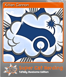 Series 1 - Card 2 of 13 - Kitten Cannon