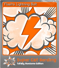 Series 1 - Card 12 of 13 - Flash's Lightning Bolt