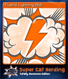 Series 1 - Card 12 of 13 - Flash's Lightning Bolt