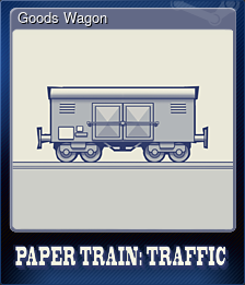 Series 1 - Card 3 of 6 - Goods Wagon