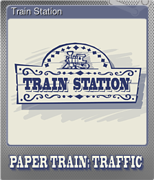Series 1 - Card 6 of 6 - Train Station