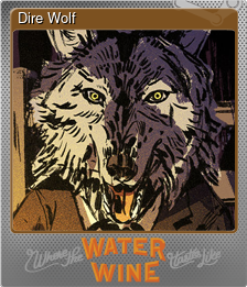 Series 1 - Card 6 of 15 - Dire Wolf