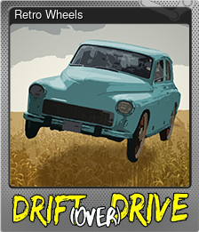 Series 1 - Card 4 of 5 - Retro Wheels