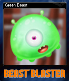 Series 1 - Card 2 of 9 - Green Beast