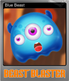 Series 1 - Card 1 of 9 - Blue Beast