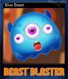 Series 1 - Card 1 of 9 - Blue Beast