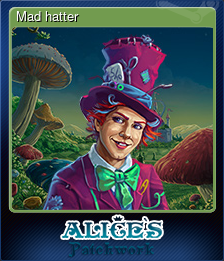 Series 1 - Card 2 of 5 - Mad hatter