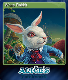 Series 1 - Card 1 of 5 - White Rabbit