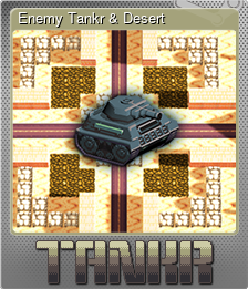 Series 1 - Card 3 of 5 - Enemy Tankr & Desert