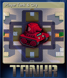 Series 1 - Card 4 of 5 - Player Tank & City