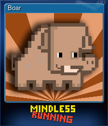 Series 1 - Card 2 of 5 - Boar