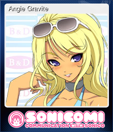 Series 1 - Card 1 of 8 - Angie Gravite